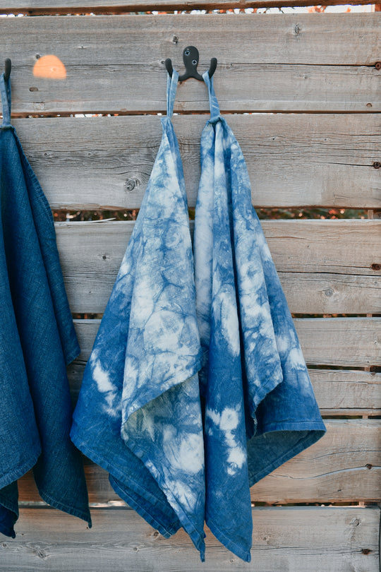 Linen Tea Towel - Calm Waters