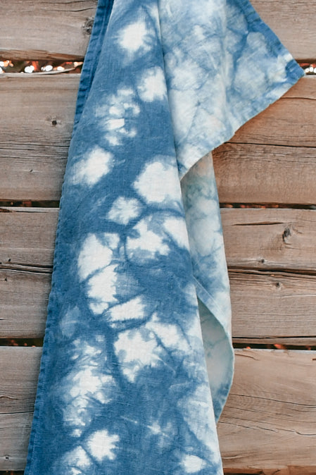 Linen Table Runner - Calm Waters